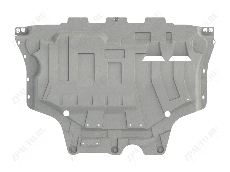 Защита картера и КПП для VOLKSWAGEN Caddy  2025 - V-2.0 AT FullWD, Sheriff, алюминий AL 3 мм, арт. 26.6532