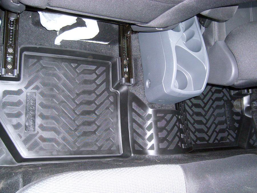 Ковры салонные модельные высокий борт 3D с подпятником для Ford Ecosport 2014-, Элерон 60440