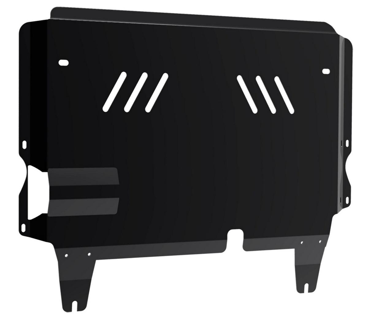 Защита картера и КПП АвтоБроня для Mazda Axela II (V - 2.0) 2009-2013, сталь 1.8 мм, с крепежом, 111.03804.3