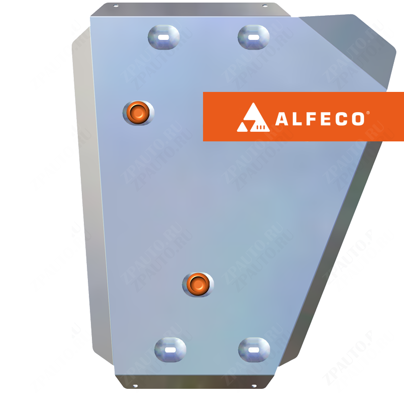 Защита  топливного бака Changan CS55 2017- V-all FWD , ALFeco, алюминий 4мм, арт. ALF5724al