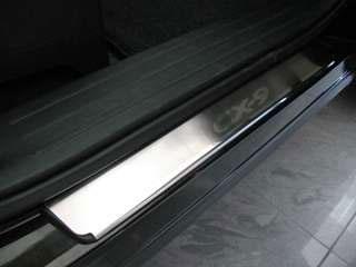 Накладки на внутренние пороги с логотипом для Mazda СХ-9 2009, Союз-96 MACX.31.3005