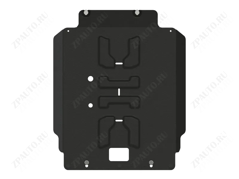 Защита КПП для GREAT WALL POER  2021 -, V-2,0 AT,MT FullWD, Sheriff, сталь 2,5 мм, арт. 28.5384
