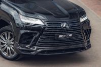 Комплект накладок переднего бампера для Lexus LX 500d / LX 600 (карбон) 2022, MTR, арт. MTR-J310-22002C
