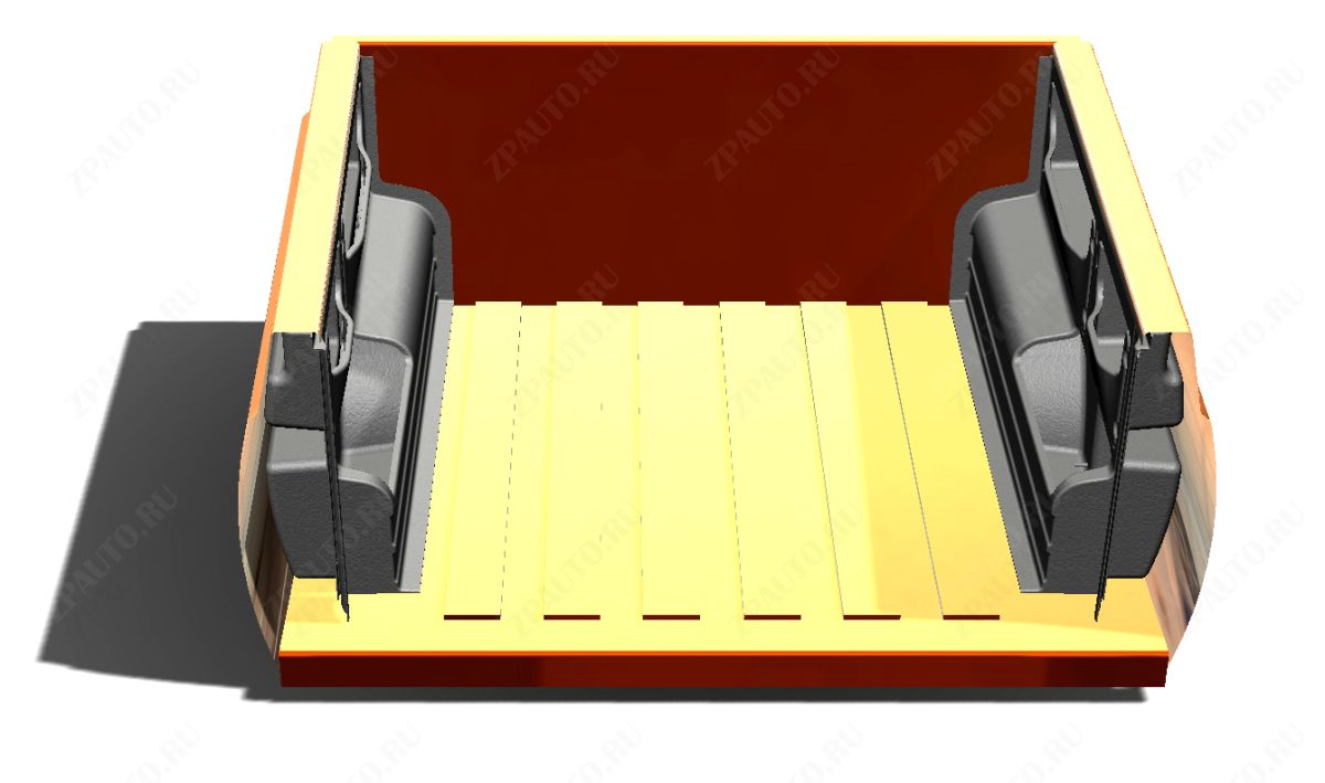 ABC.UAZ.CP.007 БОКОВЫЕ ПАНЕЛИ ГРУЗОВОГО КУЗОВА С ОРГАНАЙЗЕРОМ АВС-ДИЗАЙН UAZ ПИКАП 2015-