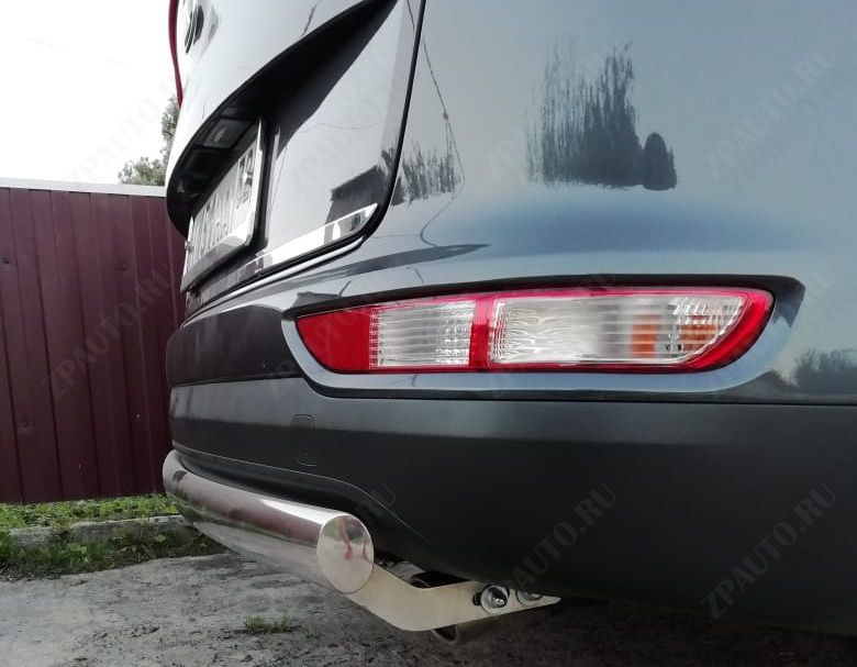 Защита заднего бампера для автомобиля Kia Sportage арт. KSP.15.16-75