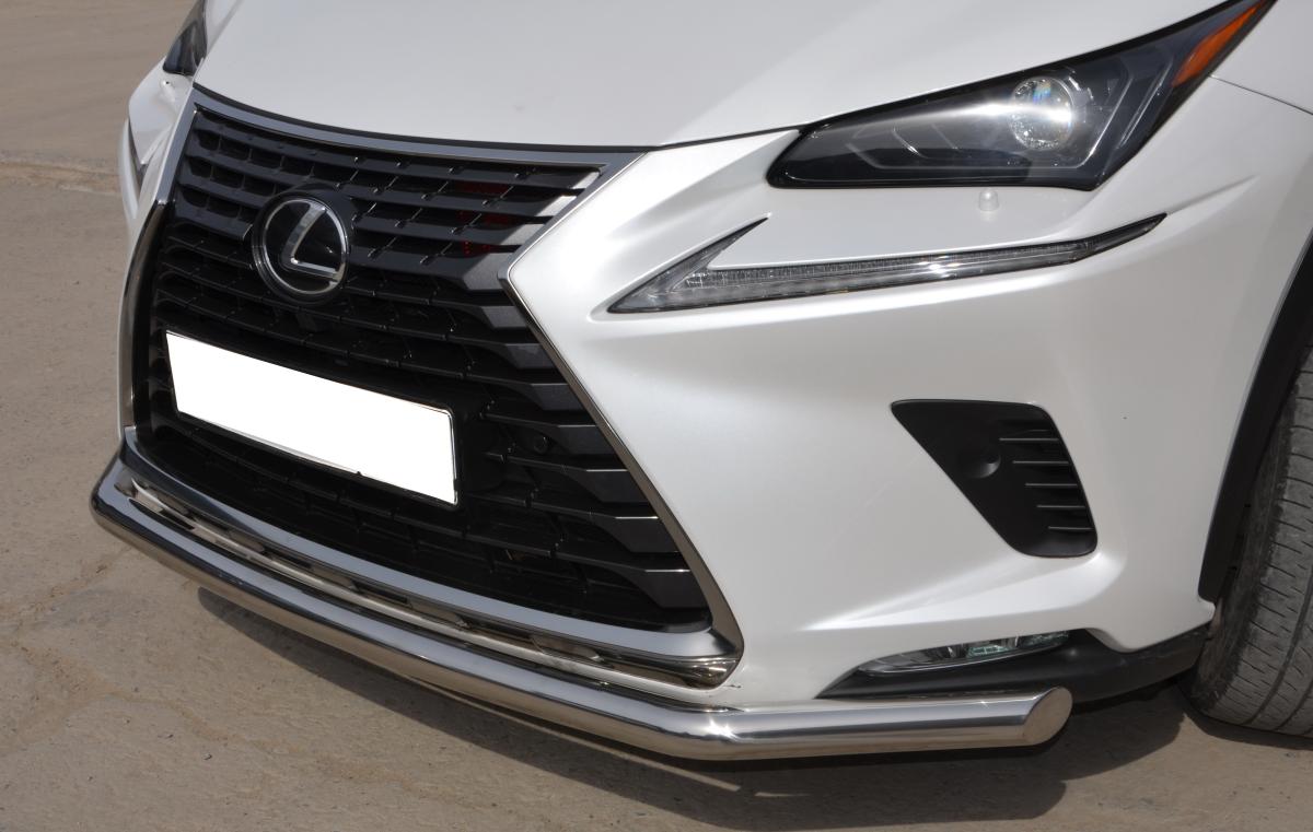 Защита переднего бампера для автомобиля Lexus NX 2017 арт. LNX.200.17.02, Россия