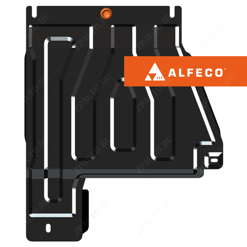 Защита  РК Nissan Navara (D40) 2005-2015 V-2,5D , ALFeco, сталь 2мм, арт. ALF1508st