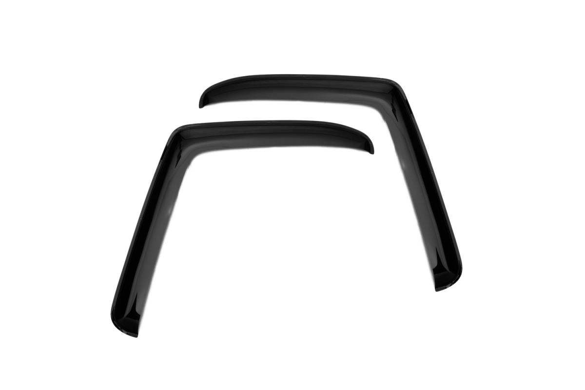 Дефлектор окон 2 шт. VOLVO FH 12 1993-, накладной, скотч 3М, дымчатый, без лого