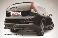 Уголки d57 черные Honda CR-V 2L (2011-2015) , Slitkoff, арт. HCRV13-011B