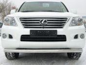 Защита переднего бампера d57 для Lexus LX 570, Slitkoff LLZ-000257