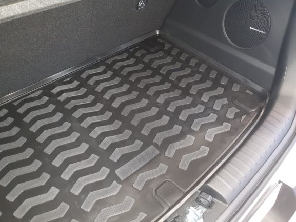 Ковер багажный модельный (высокий борт) для Kia Soul (SK3) (2019-) , верхний (с SUB), Элерон, арт. 70856