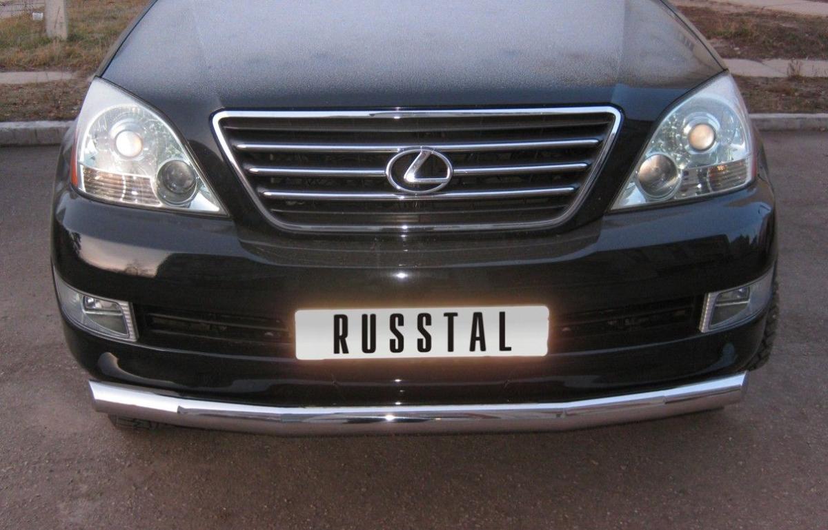 Защита переднего бампера d76 для Lexus GX 470, Slitkoff LGZ-000370
