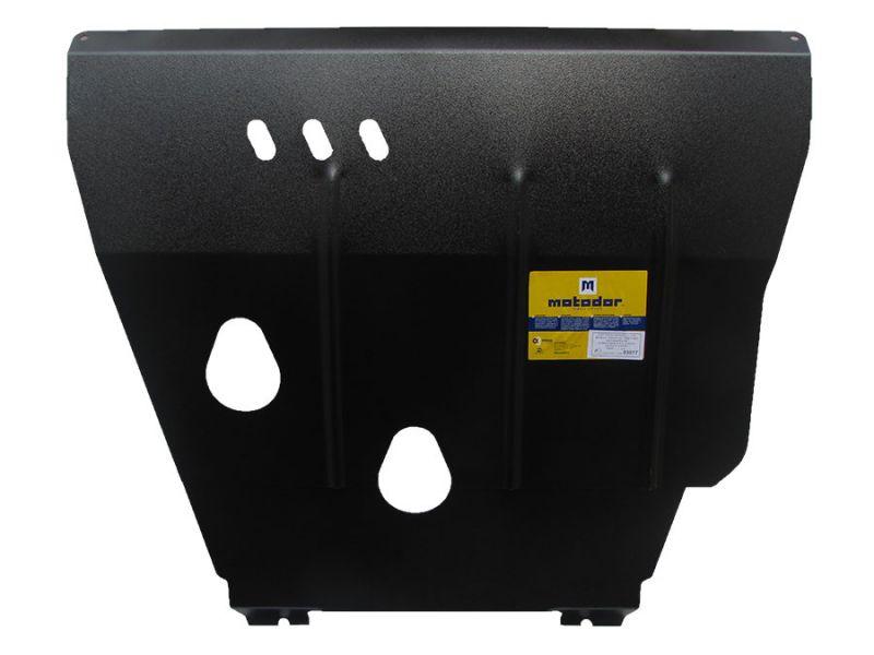 Защита двигателя, кпп стальная Motodor для Chevrolet Lanos 2005-2009 (2 мм, сталь), 03017