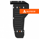 Mitsubishi L200 6G 2023- V-2,4D AT GLS защита топливного бака, ALFeco, сталь, 2 мм, арт. ALF1459st