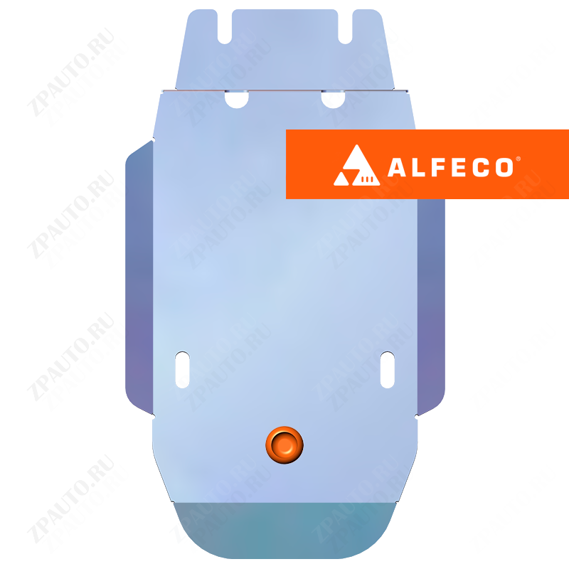 Защита  редуктора заднего моста Subaru Forester V (SK) 2018- V-all , ALFeco, алюминий 4мм, арт. ALF2244al