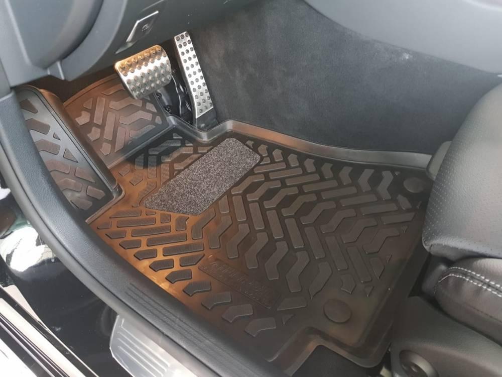 Ковры салонные модельные высокий борт 3D с подпятником для Mercedes-Benz E W213 2016-, Элерон 62545