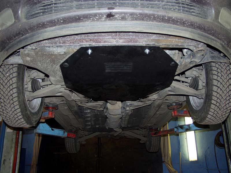 Защита картера и КПП для OPEL Vectra  1995 - 2002, V-1,6 — 2,6;   1,7D; 2,0D; 2,2D, Sheriff, сталь 2,0 мм, арт. 16.0184