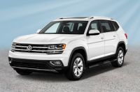 Защита порогов d76 с проступями черная Volkswagen Teramont (2017-2020) , Slitkoff, арт. VWTM004B