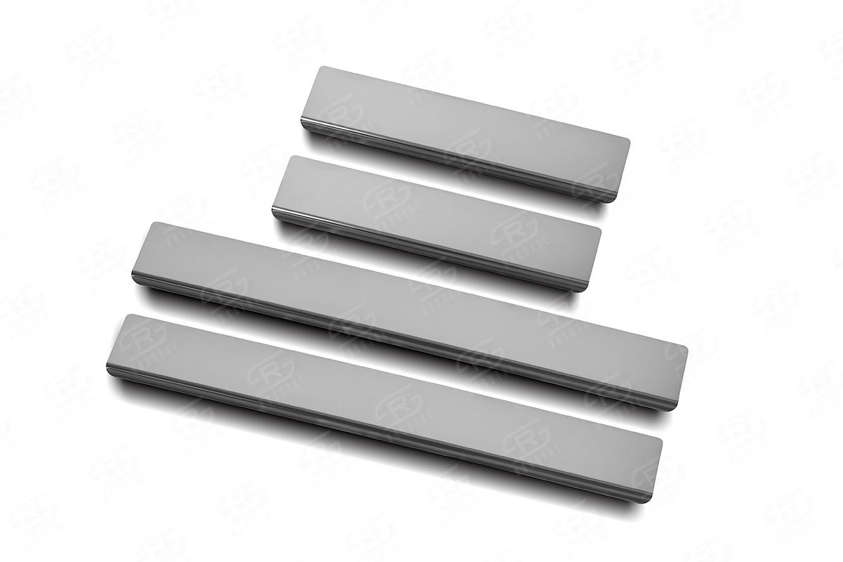 Накладки на пороги RUSSTAL (нерж., зеркало) LDXRYE17-01 для автомобиля LADA (ВАЗ) XRAY 2015-, Slitkoff