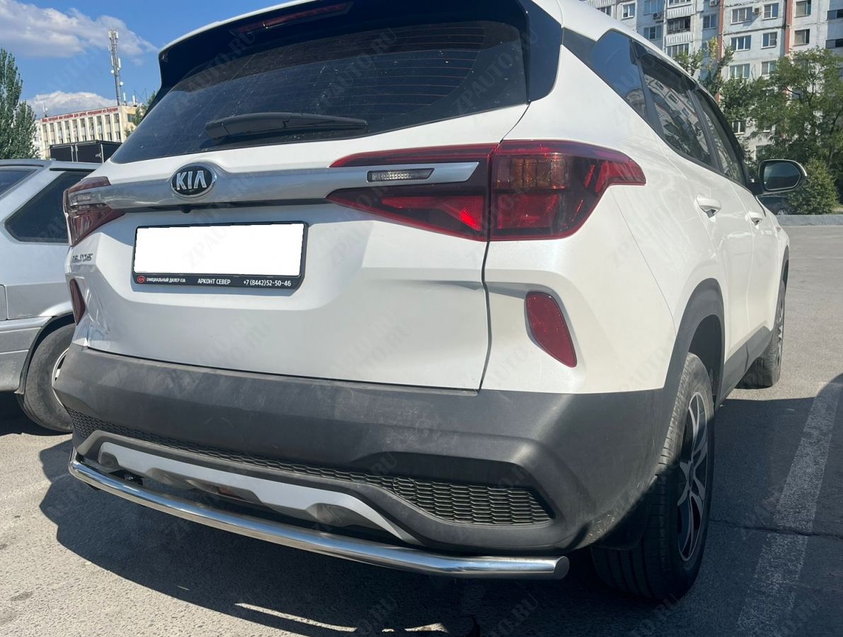 Защита заднего бампера  для автомобиля KIA Seltos 2020 арт. KSL.20.11