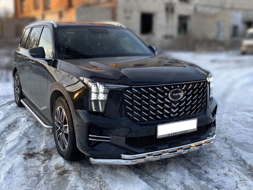 Пороги лист d-60 для автомобиля GAC GS8 2021-наст.вр. арт. GGS8_2, 
Технотек