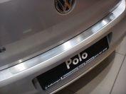 Накладка на наружный порог багажника с логотипом для Volkswagen Polo 5D 2009, Союз-96 VWPL.36.3158