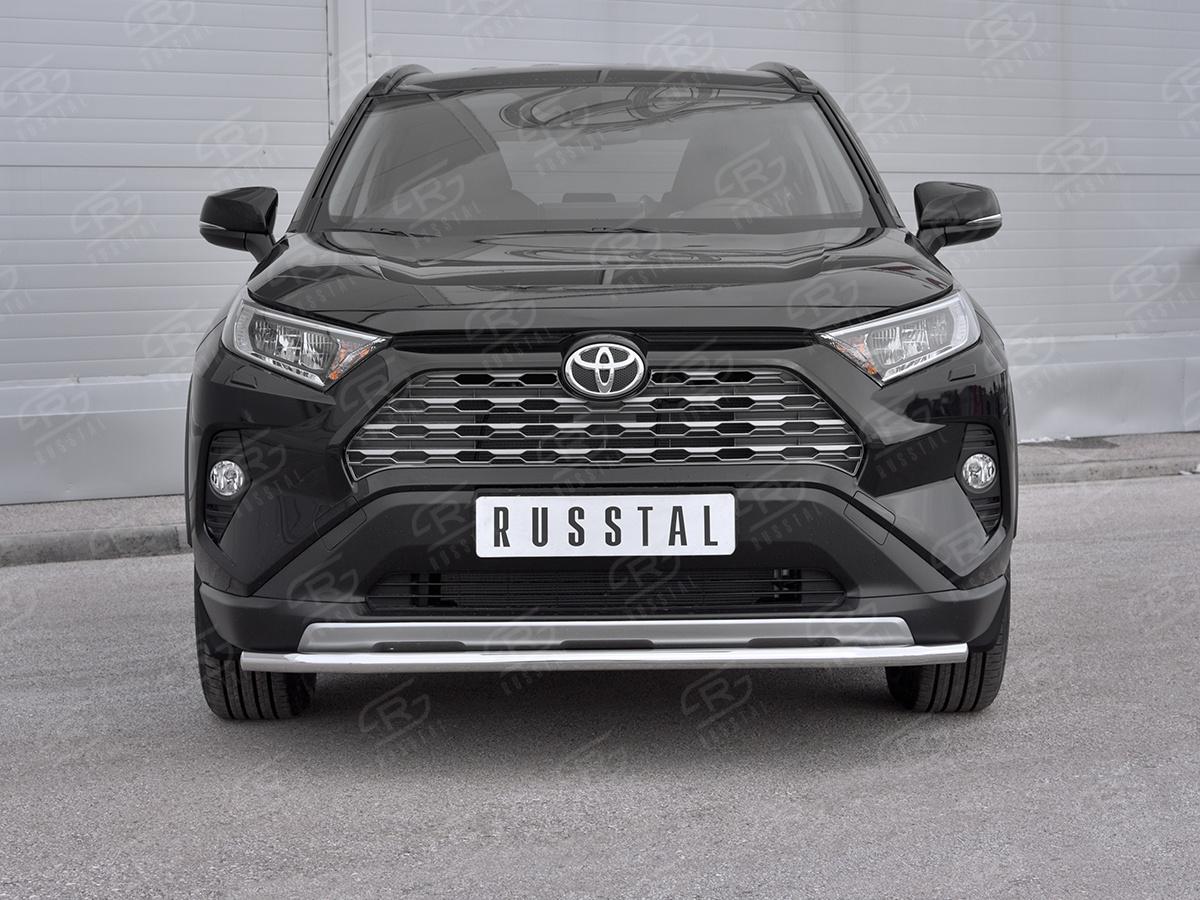 TOYOTA RAV4 2019- Защита переднего бампера d42 секции  TR4Z-003359, Slitkoff