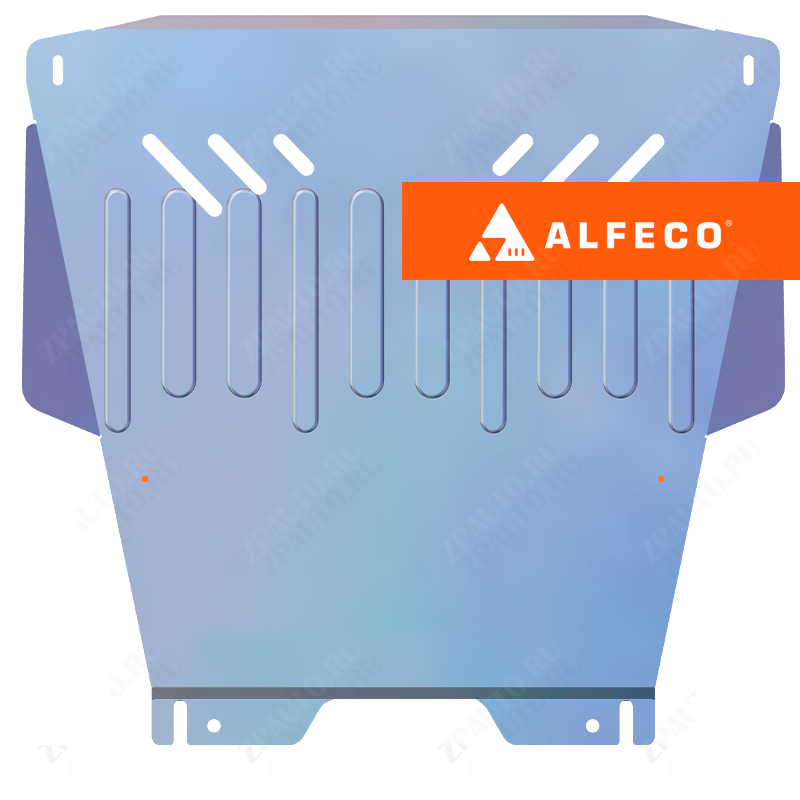 Защита  картера и КПП Toyota Raum (Z20) 2003-2011 V-1,5 2WD , ALFeco, алюминий 4мм, арт. ALF2487al