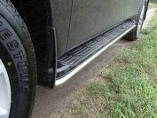 Защита порогов 42,4 мм для автомобиля Nissan Patrol 2010-2014, TCC Тюнинг NISPATR10-02