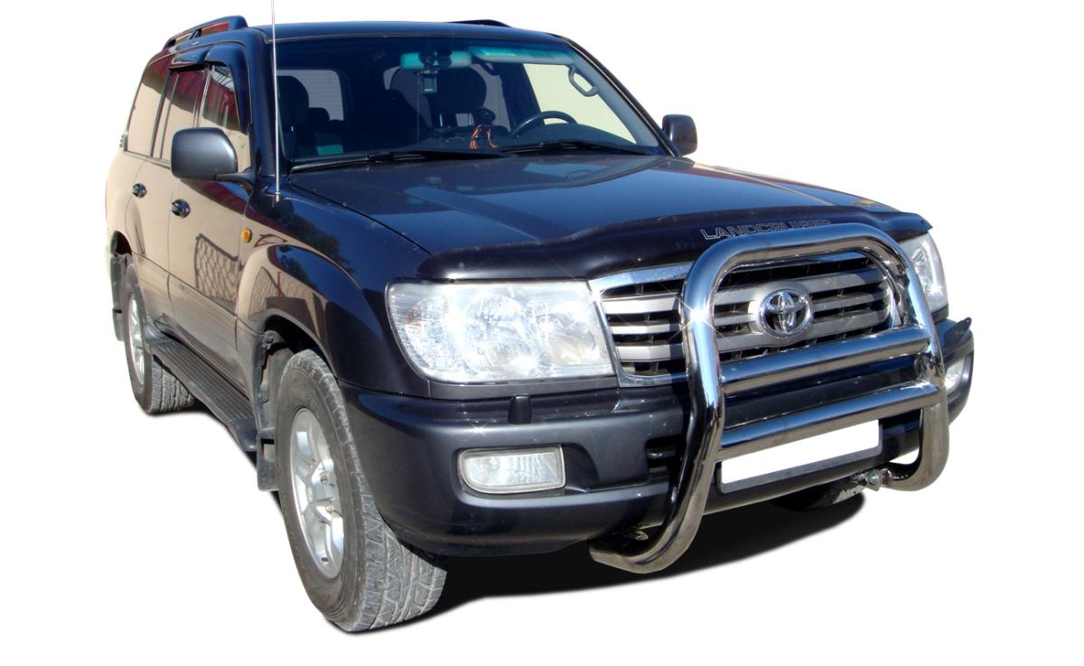 Защита передняя высокая скоба d76 для Toyota Land Cruiser 100, TLC100.98.07, Россия