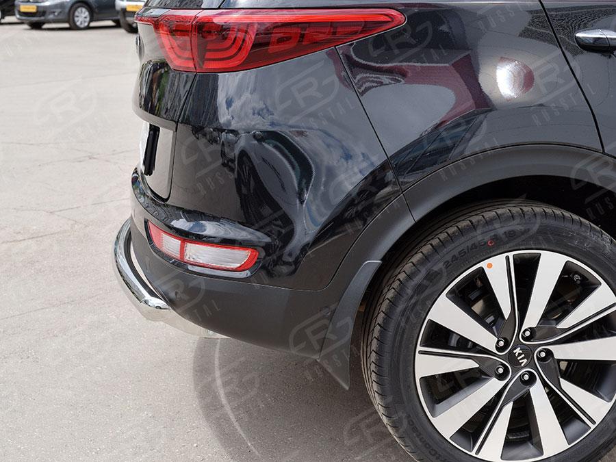 Защита заднего бампера d57 Kia Sportage 2016, Slitkoff KSZ-002295
