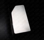 Накладка площадки левой ноги (лист алюминий 4мм) для автомобиля HAVAL F7 2019- (1,5 л., 4WD) TCC Тюнинг арт. HAVF719-03