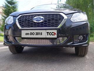 Накладки на ПТФ (лист) для автомобиля Datsun on-DO 2015- TCC Тюнинг арт. DATONDO15-08