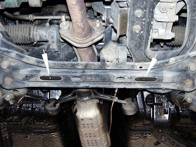 Защита картера и КПП для MAZDA Capella  1997 - 2002, V-кроме 2,5D и 2,5 V6, Sheriff, сталь 2,0 мм, арт. 12.0177