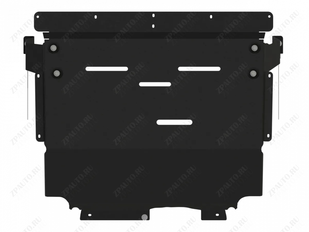 Защита картера и КПП для FAW BESTUNE B70  2023 - V-2.0 AT FWD, Sheriff, сталь 2,0 мм, арт. 28.6259