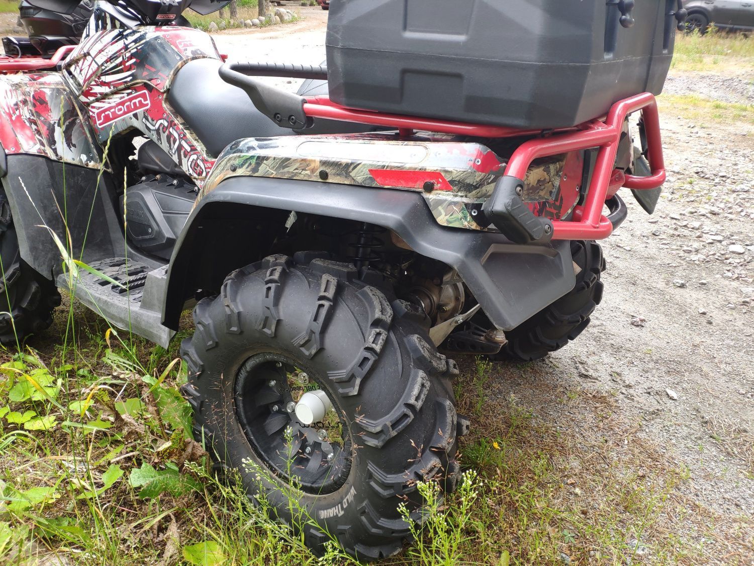 Расширители колесных арок для CAN-AM Outlander Max G1  2007-13, STORM, арт. MP 0302