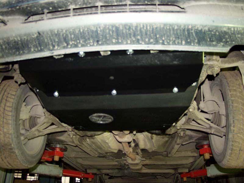 Защита картера и КПП для VOLVO 440 - 460  1988 - 1996, V-1,6; 1,7; 1,8; 2,0; 1,9D, Sheriff, сталь 2,0 мм, арт. 25.0050