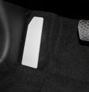 Накладка площадки левой ноги (лист алюминий 4мм) для автомобиля Chery Tiggo 7 PRO 2020 арт. CHERTIG7P20-01