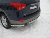 Защита задняя (центральная) 60мм для автомобиля Hyundai ix55 2009-2013, TCC Тюнинг HYUNIX55-05