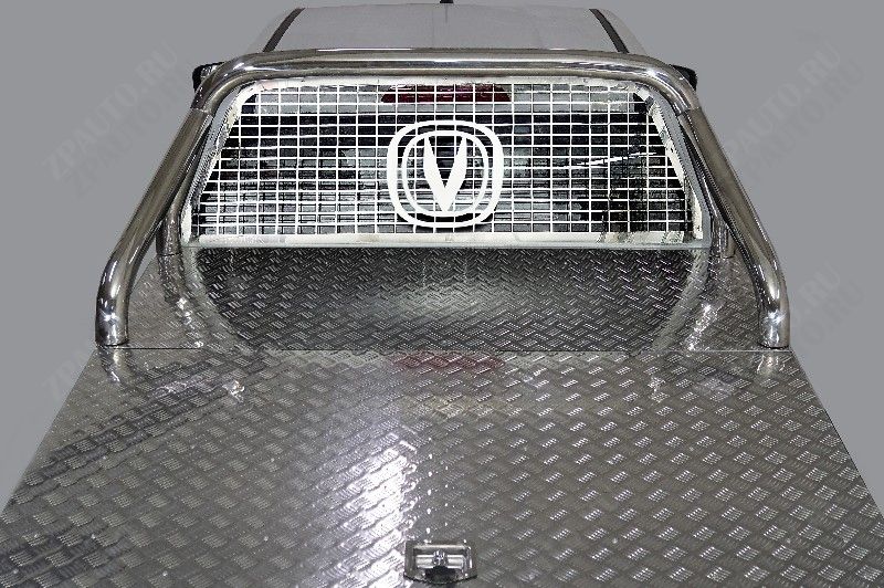 Защита кузова и заднего стекла (для крышки) 76,1 мм Changan Hunter Plus 2.0 4WD 2023 арт. CHANHUNPL23-14