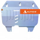 Chevrolet Spark M 400 2018- V-1,0 CVT защита картера и КПП       Рынок Южной Кореи, ALFeco, алюминий, 4 мм, арт. ALF0328al