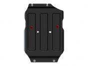 Защита КПП для NISSAN Navara  2015 -, V-2,3 TD (190 h.p. 140 kw), Sheriff, сталь 2,5 мм, арт. 15.3165