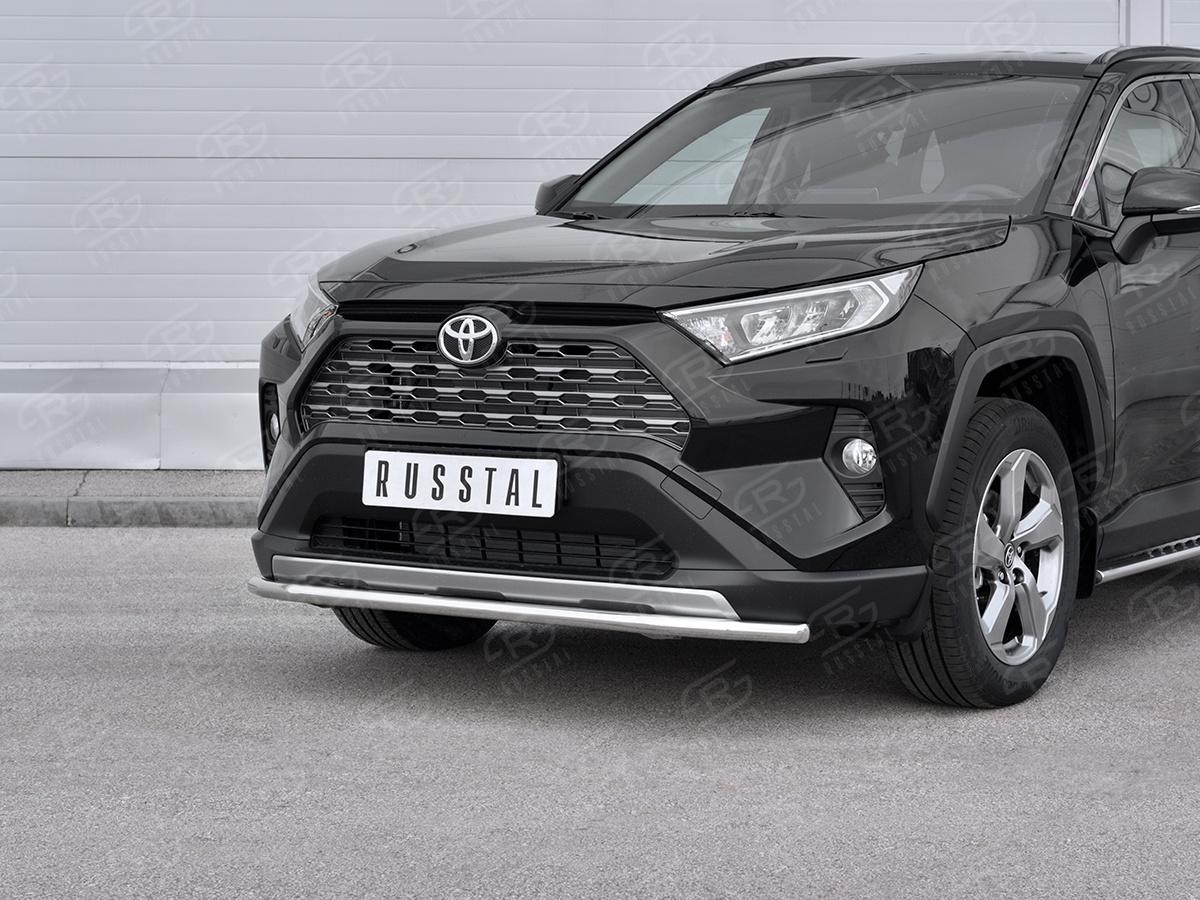 TOYOTA RAV4 2019- Защита переднего бампера d42 секции  TR4Z-003359, Slitkoff
