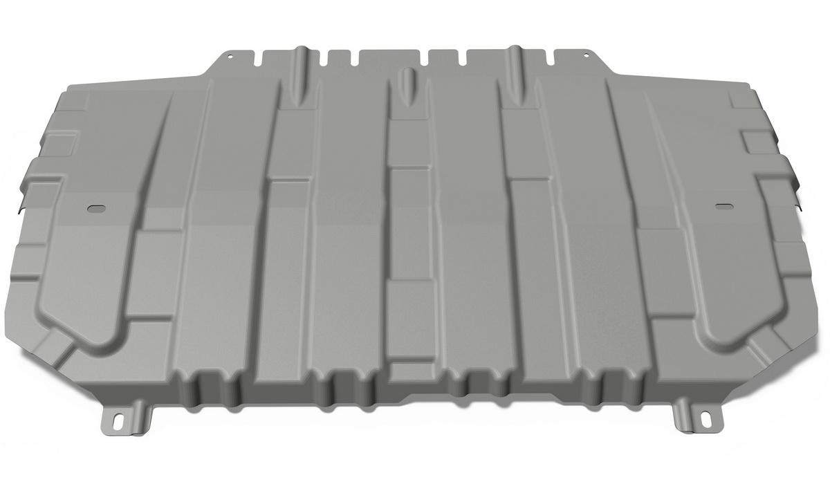 Защита картера и КПП Rival для Mazda 3 BM 2013-2018, штампованная, алюминий 3 мм, с крепежом, 333.3825.1