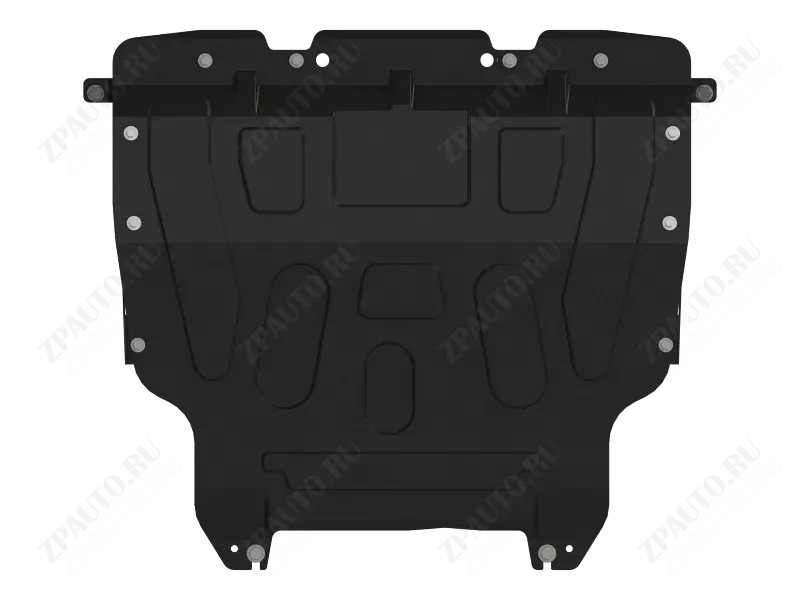 Защита картера для HAVAL Jolion компл. Comfort 2021 - V-1,5T, MT, AT FWD, Sheriff, сталь 2,5 мм, арт. 39.5054 V2