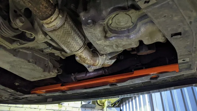 Защита картера и КПП для HONDA CIVIC 2015-2021 V-1.5 CVT, FrontWD, (рынок Япония) Sheriff, сталь сталь 2,0 мм, арт. 09.6402