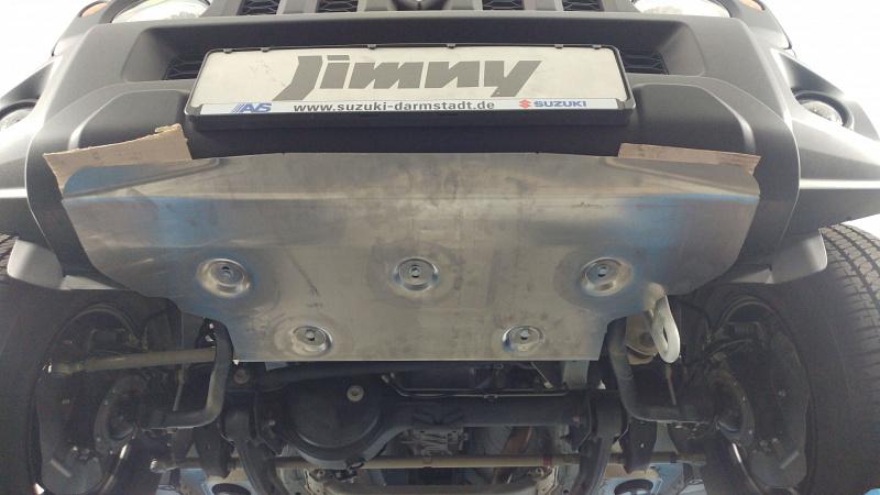 Защита рулевых тяг для SUZUKI Jimny  2019 -, V-1,5 AT, MT 4wd, Sheriff, алюминий 4 мм, арт. 23.4031 V1 Алюминий