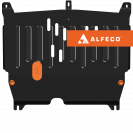 Защита  картера и КПП Toyota Aygo 2005-2014  V-all , ALFeco, сталь 2мм, арт. ALF1701st-2