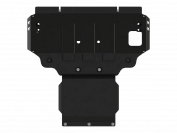 Защита картера и дифференциала для BAIC BJ60  2022 - V-2.0 AT FullWD, Sheriff, сталь сталь 2,0 мм, арт. 61.6350