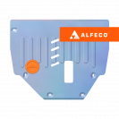 KGM Torres 2023- V-1,5 4WD защита картера и КПП, ALFeco, алюминий, 4 мм, арт. ALF7401al